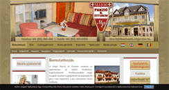 Desktop Screenshot of majorpanzio.hu